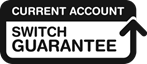 Current account switch guarantee logo